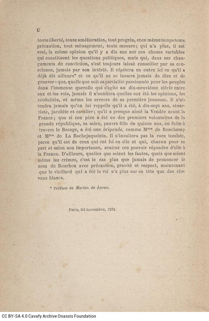 18.5 x 12 cm; 4 s.p. + 254 p. + 2 s.p., price of the book “2 francs” on its spine. L. 1 half-title page with information 